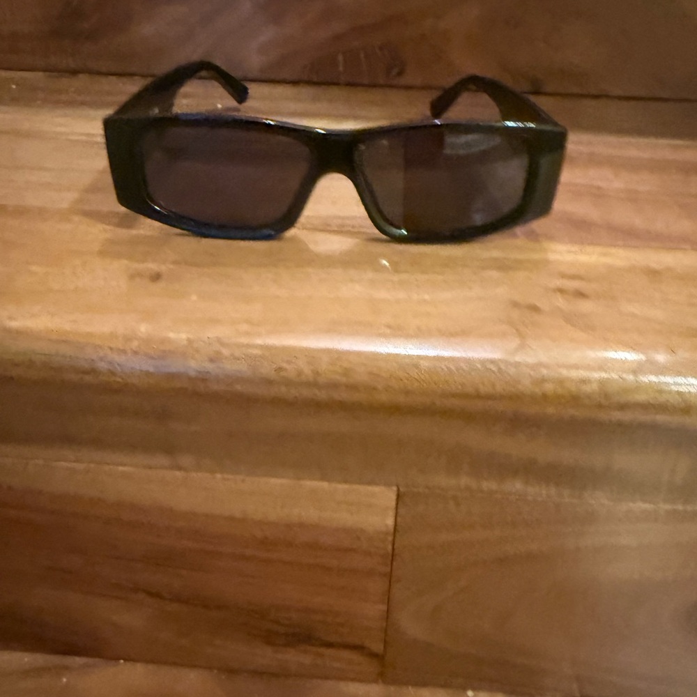 Black Rectangular Sunglasses - Unbranded